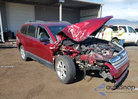 2014 Subaru Outback 2.5I из США, поврежденный, VIN 4S4BRCAC3E3261827